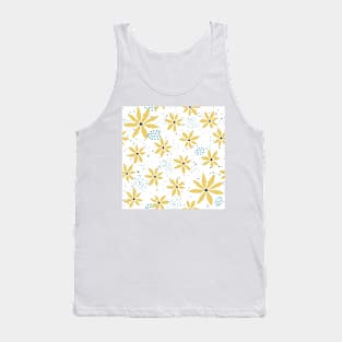 Floral Pattern Tank Top